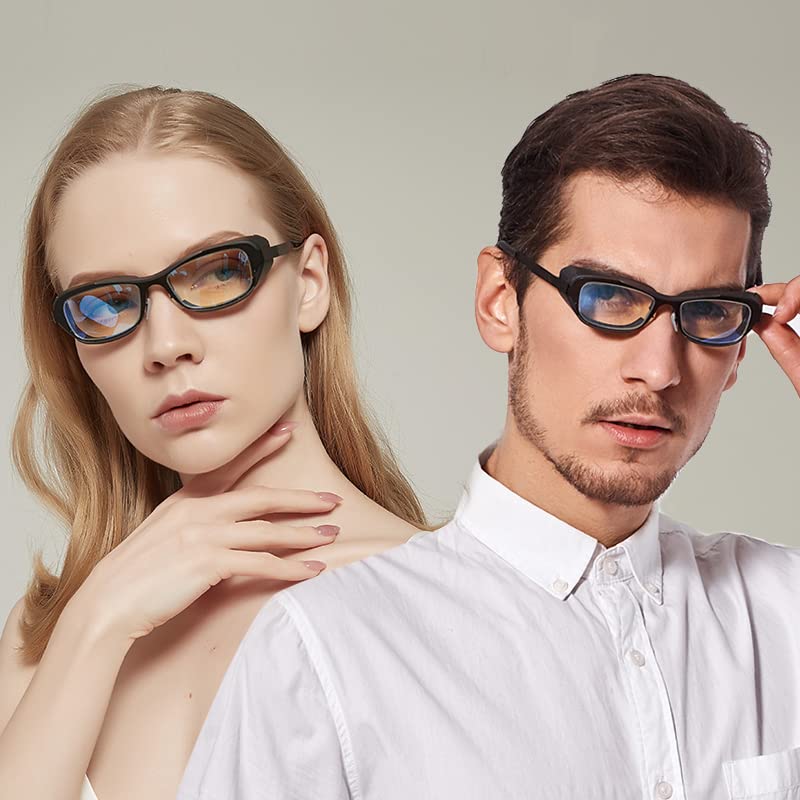 Image of Dry Eye Relief Eyeglass, Blue Light Blocking Moisture Chamber Goggles with Stainless Steel Frame Anti-Pollen&Allergens