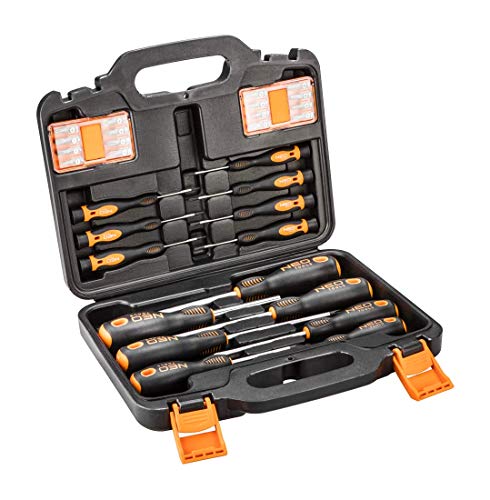 Coffret de tournevis et embouts NEO 30 outils 04-209 en acier haute résistance