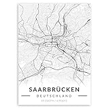 Murrano Metal Poster Metallbild Metallposter - Städte - 