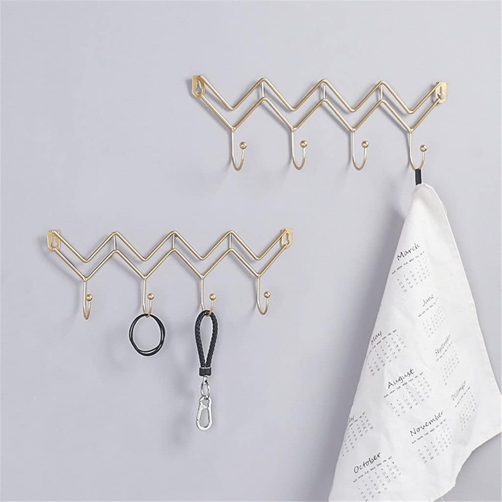 Hook Wall Storage Decoration Nordic Porch Wall Shelf Decor Wall Door Organization Hanger(Gray)