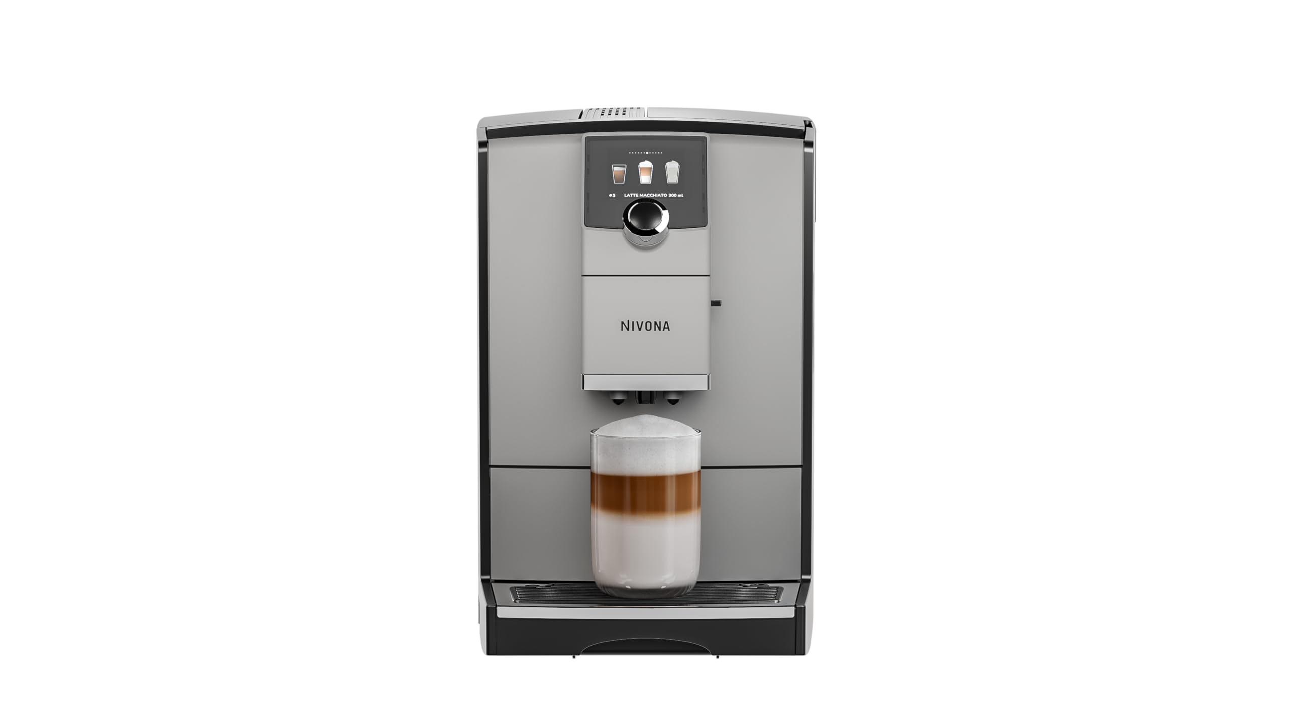 Nivona NICR 793, machine à café automatique, Design Gris, 2,2 L, arrêt auto