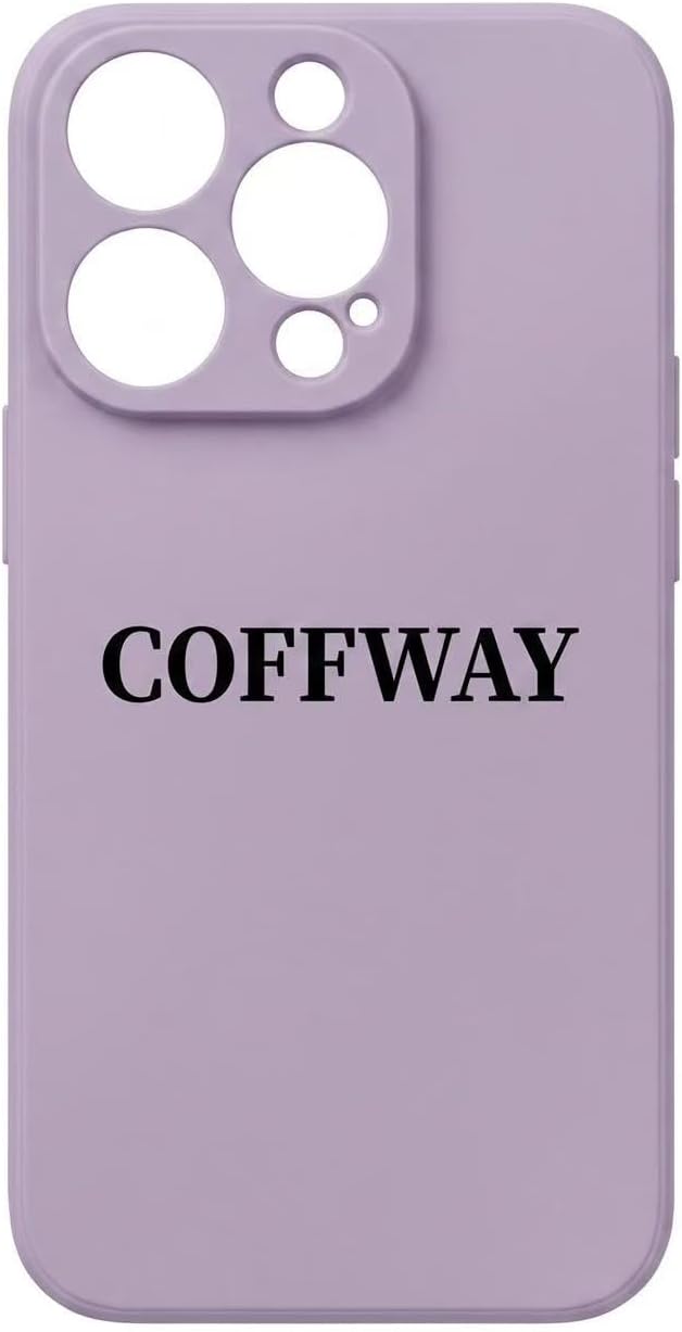 COFFWAY Clear Slim Phone Case: Sleek Transparency for Ultimate Protection