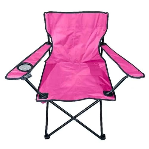 Vencier Folding Camping Chair – Outdoor Portable Garden Chair, Lightweight Design Lounger Seat with Cup Holder – Ideal for Summer to go Beach, Sun Bathing, Fishing, Parties, Trips and BBQs (Pink) Vencier Folding Camping Chair – Outdoor Portable Garden Chair, Lightweight Design Lounger Seat with Cup Holder – Ideal for Summer to go Beach, Sun Bathing, Fishing, Parties, Trips and BBQs (Pink)
