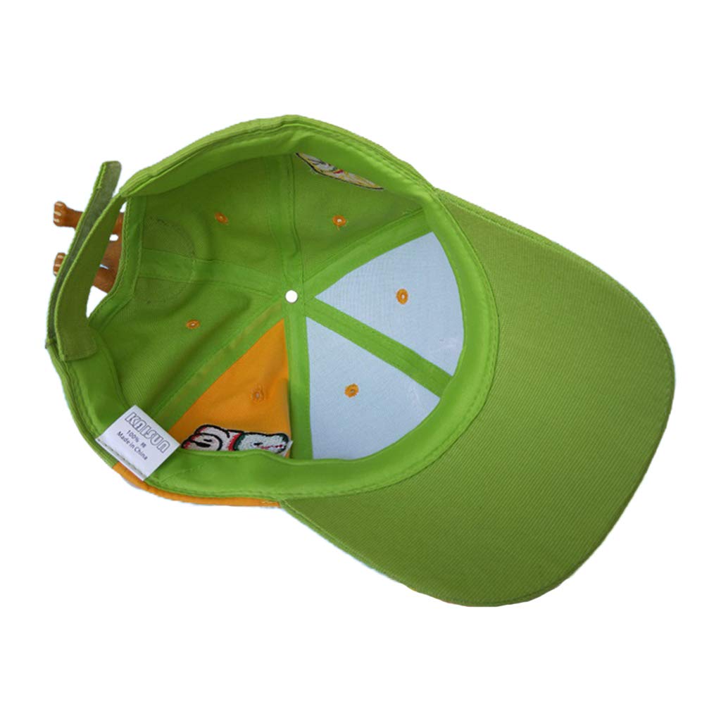 Casquette de baseball 3D pour adultes et enfants - Motif dinosaure féroce