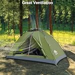 Night Cat Tentes de suremballage 1 2 Personnes Easy Clip Setup Camping Tente Adultes Scouts Heavy Rainproof Compact Lightweight