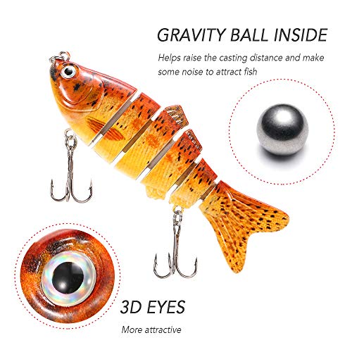 image for Lixada Fishing Lure for Bass 4