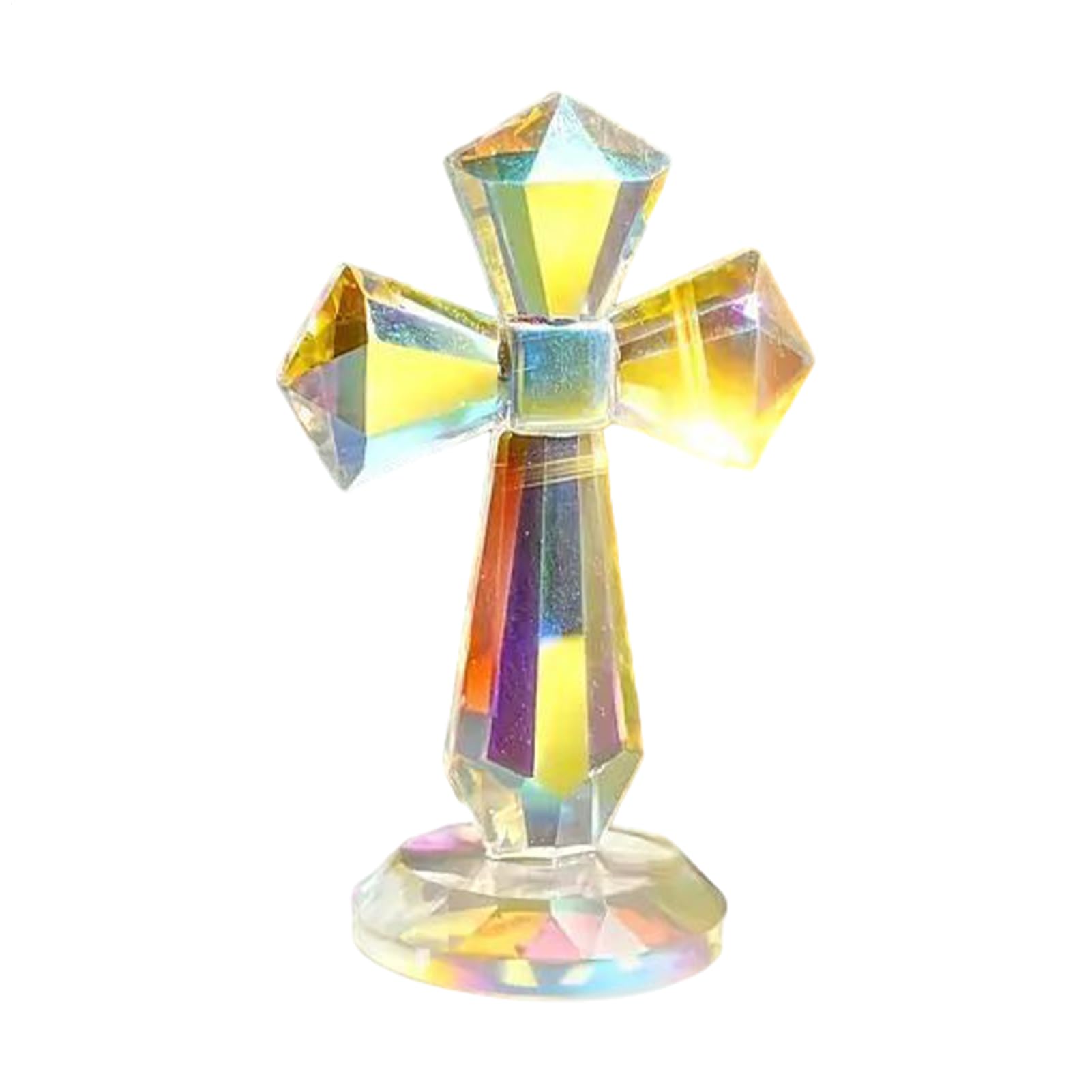 Cruces de cristal de 6 pulgadas como obsequio espiritual para grupos cristianos 8