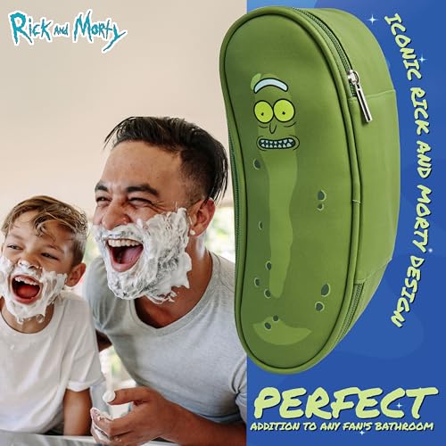 RICK AND MORTY Mens Toiletry Bags Wash Bag Travel Toiletries Bag for Men Teenagers Grooming Travel Gym Gifts for Him3