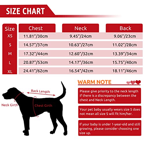 Judybridal Warm Dog Sweater With Leash Hole Plaid Patchwork Turtleneck Pet Knitted Sweaters Soft Cozy Dog Vest Clothes For Cold Weather For Small Medium Large Dogs (Xs | Red) #TOP2