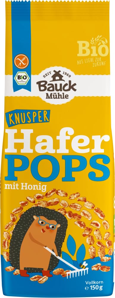 Haferpops mit Honig glutenfrei Bio 12 x 150 g