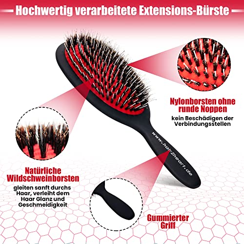 Extensions Bürste hair2heart für Haarverlängerungen