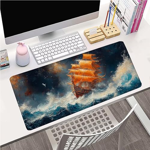 Mouse pad base caoutchouc antidérapant grand format XXL - 2