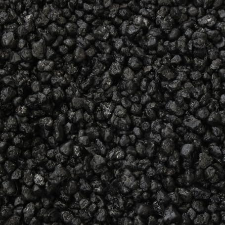 Hanicks Aquarium Gravel & Sand Substrate for Fish Tanks - Natural Stones, 3-5mm, Perfect for Plant Growth (5 kg, Jet Black Gravel)
