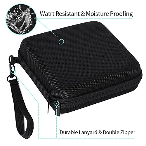 USB CD DVD Writer Blu-Ray & External Case,Hard Drive Protective Carrying Case for Apple USB Superdrive, LG GP65NB60 GP60NB50 Samsung SE-208GB SE-218CB Dell ASUS External DVD Drives (Black) - Thumbnail 2