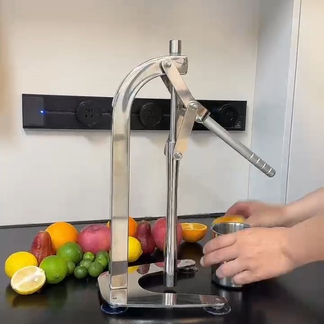 Amazon.com: XMWN Manual Desktop Heavy Duty Lemon Smasher Orange