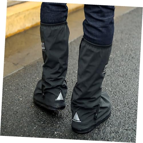 Cubrecalzados con cremallera para hombre y mujer, reutilizables para días de lluvia, fáciles de poner y quitar miniatura 5