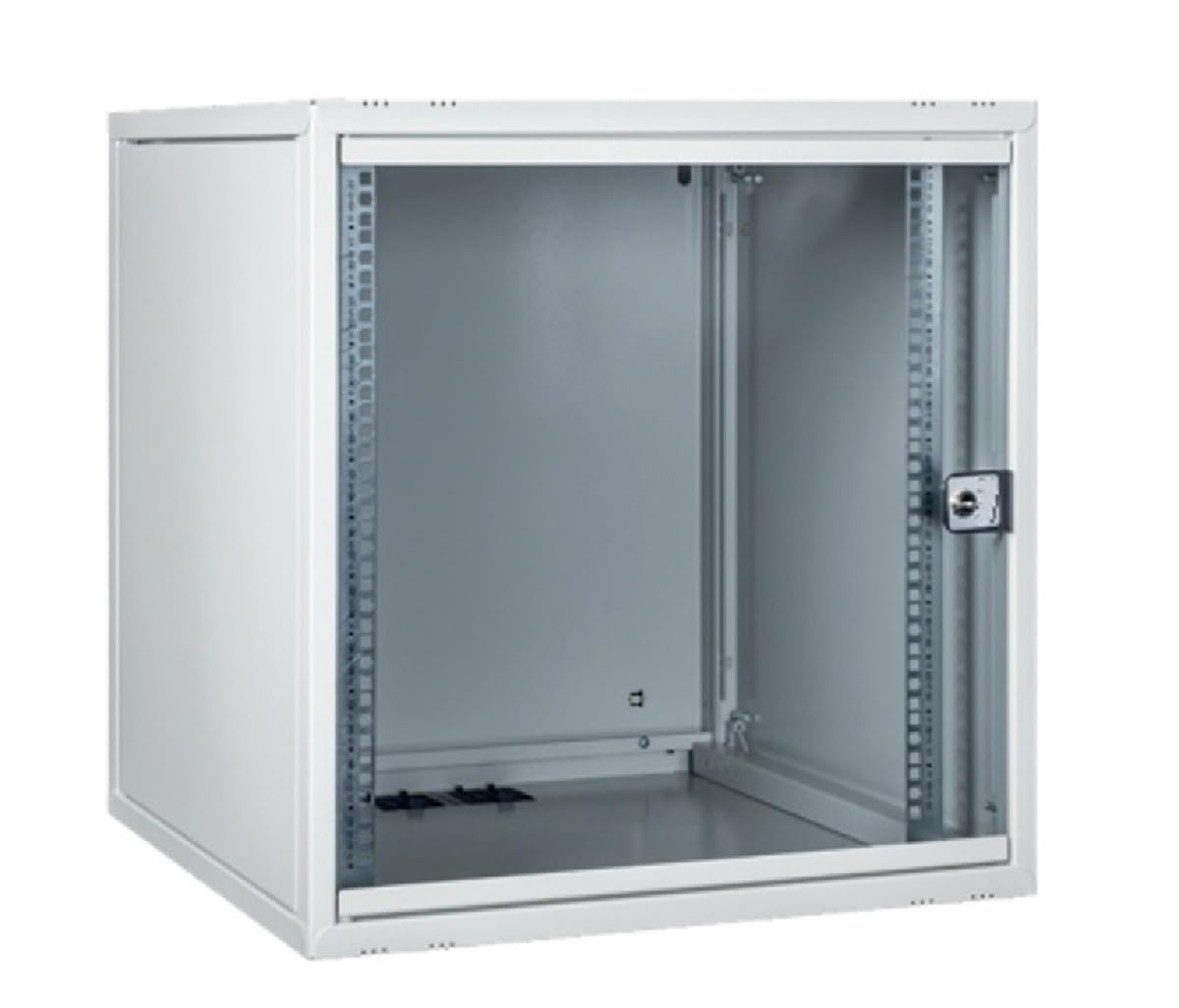 Armadio Rack 19" LINK LK1907U40E - Grigio, Vetro Temperato, Chiusura A Chiave, Per Reti IT, Capacità 40 Kg - Foto 7