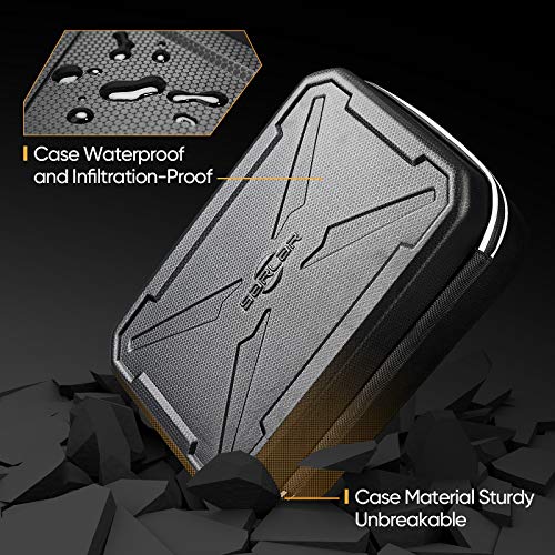 Sarlar Fashion Travel Protective Case For Oculus Quest 2 Vr Gaming Headset And Touch Controllers Accessories Carrying Bag,Includes Vr Stand thumb #4