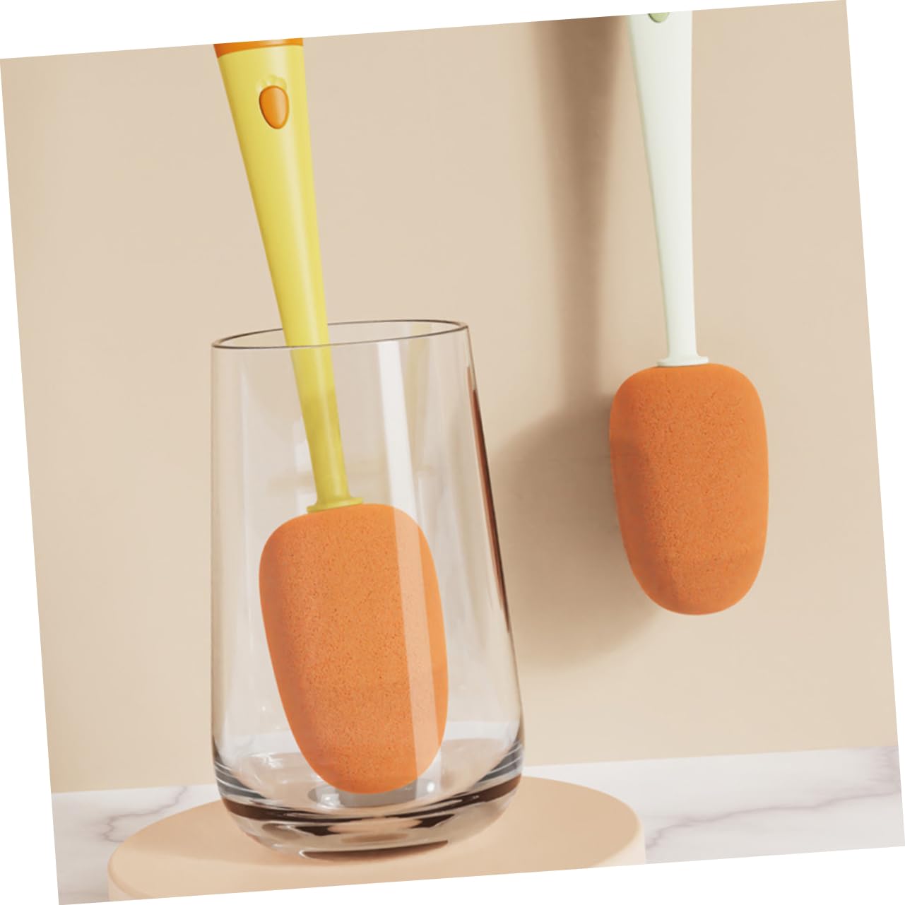 3 Series Cepillo De Limpieza De Botellas Biberones Y Botellas De Agua Y Verde Accesorio De Cocina Multiusos para Colgar Leche 2 Piezas X 3