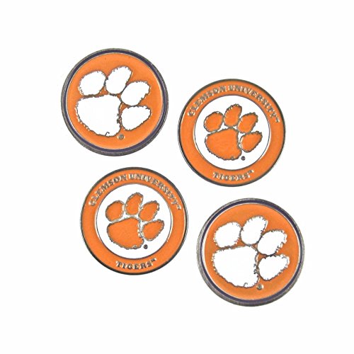 Marqueurs de balle Clemson parfaits pour vos parcours de golf du week-end