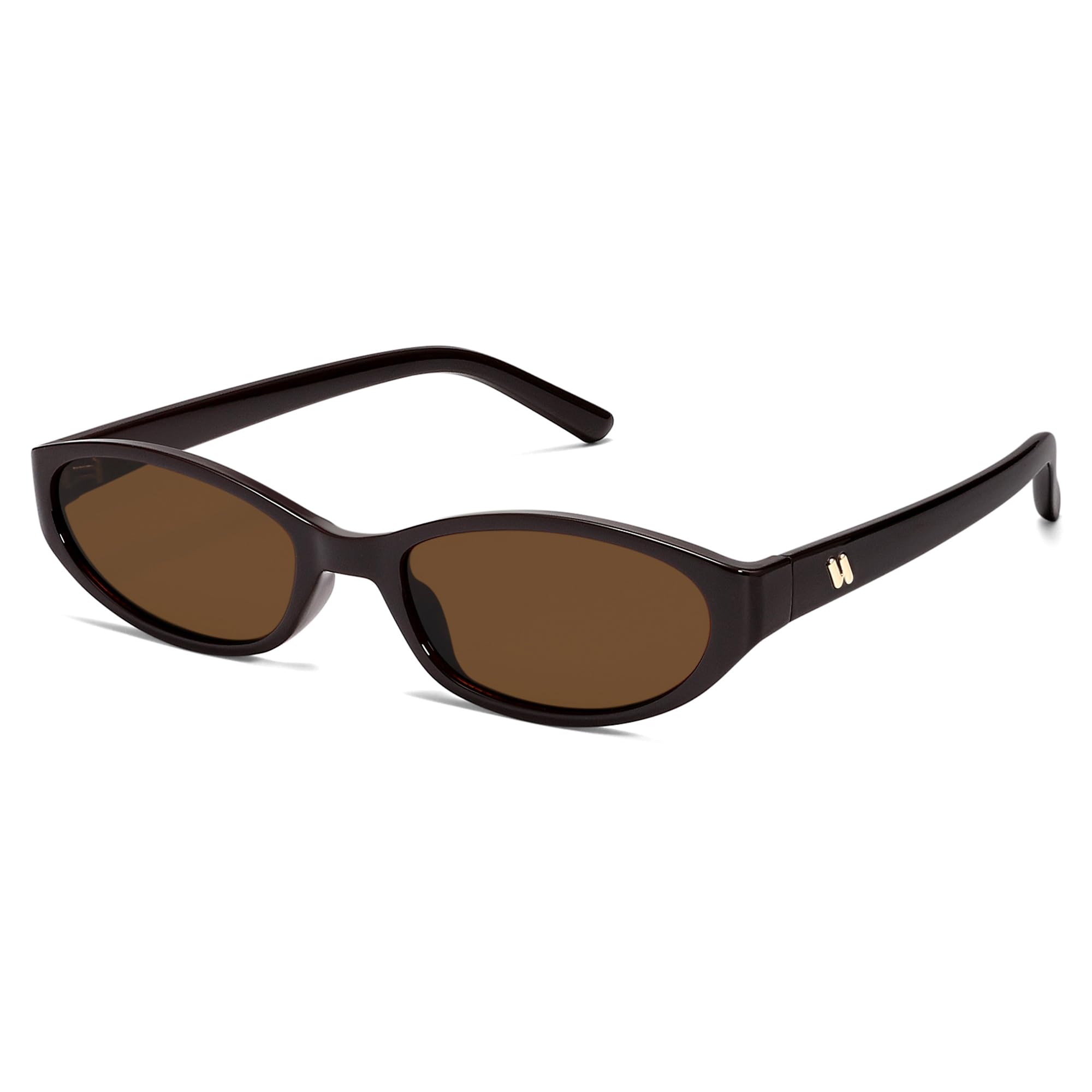 Retro Oval Sunglasses Womens Mens Y2k Trendy Cateye Shades AR82299
