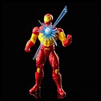 Vista 3 de Hasbro Marvel Legends Series Retro Iron Man - Figura de acción de 6 pulgadas