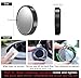 Suction Cup Car Convex Blind Spot Mirror, Side Mirror Blindspot, Sufficienta Blindspot Mirror for Car, 360 Rotation Adjustable Side View Mirror Blindspot (Sliver)