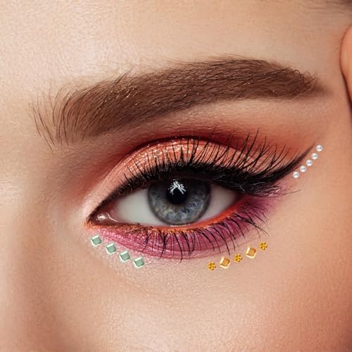 3/4/5 mm 861 peças de pedras preciosas de strass facial, com pinça, cristais faciais, joias, diamant