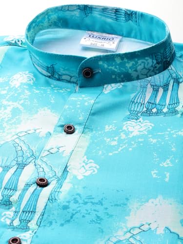 Image of Luxrio Kurta Set for Men Cotton Blend Kurta with Pyjama Set Ethnic Set
