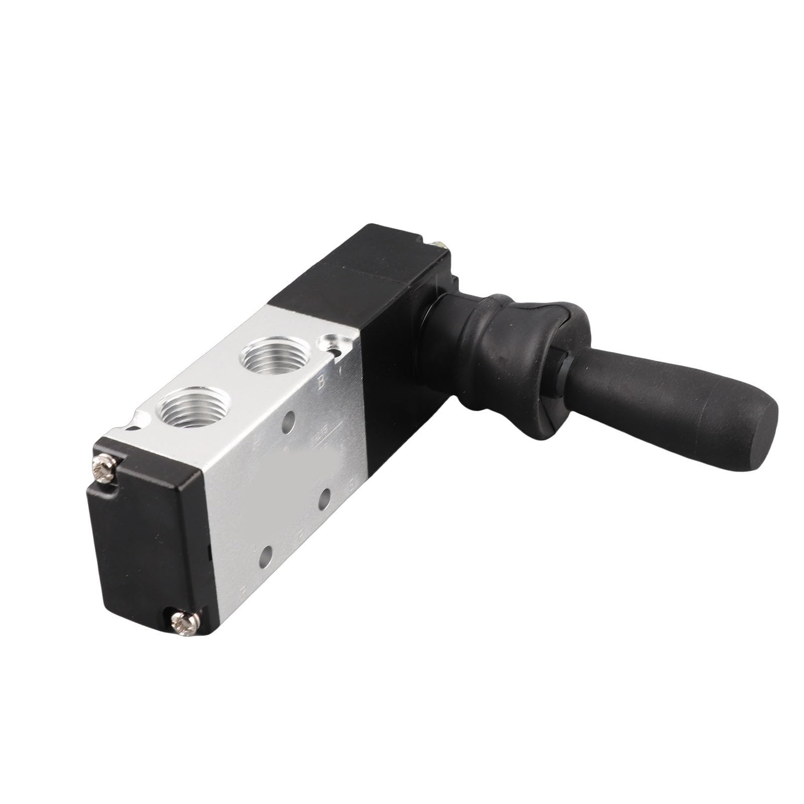 Pneumatisches Handhebelventil 5-3 Wege 1/4 Zoll BSP Manuelles Steuerventil Push-Pull 0-0.8 MPa Modell 4H230-08