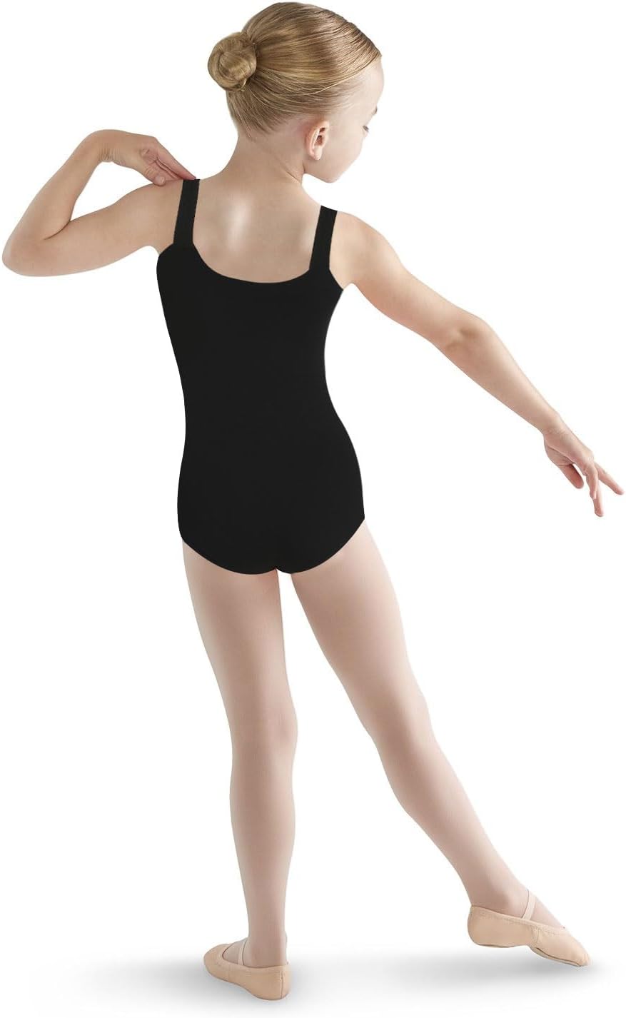 WYHDY Girls Ballet Princess Tank Leotard for Dance, Full Front Lining, Splicing Front(Toddler/Little Girl/Big Girl)