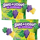 Shaq_a_Licious XL Gummies Original Flavor Chewy Candy (Sour 2packs)