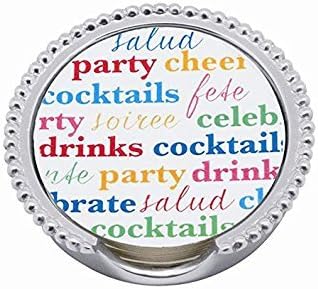 Cheers Beaded Coaster Set