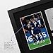 HWC Trading Lionel Messi, Neymar Jr & Kylian Mbappe PSG Framed Gifts Printed Signed Autograph Picture for Football Fans and Supporters - US Letter Size