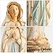 Rio Rain Blessed Virgin Mary Statue Catholic 11.5 Inchs - Our Lady of Lourdes Statue - Blessed Mother Statues - Virgen de Guadalupe Statues - Religious Gift - Catholic Home Decor