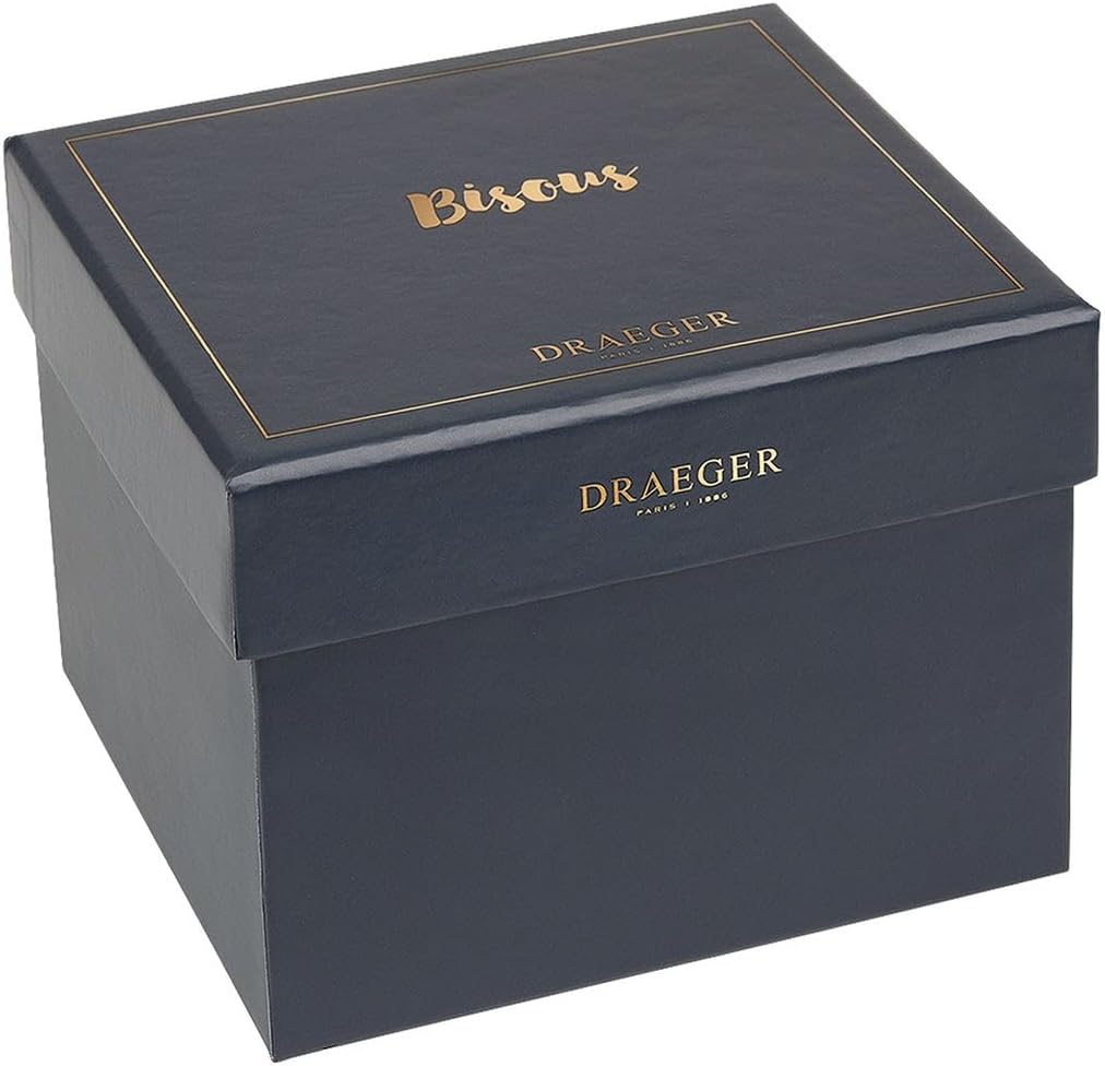 DRAEGER PARIS | Pink Ceramic Mug "Kisses" | Gift Idea for Colleague, Love, Tenderness, Family, Couple, Friendship, Girlfriend | Coffee Mug with Gift Box image 2