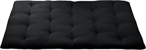 Miniatura 8 de Colchón plegable tipo futón de 39 x 80 pulgadas, colchón japonés enrollable para campamento, habitación de invitados y juegos en el suelo de los