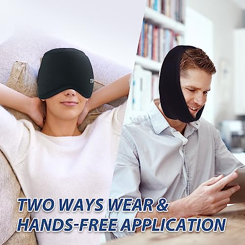 Newgo Face Ice Pack Jaw Oral Surgery Ice Pack For Jaw, Chin, Head And Facial Pain Relief, Stretchable Ice Head Wrap Wisdom Teeth Cold Pack For Mouth, Oral, Tooth Pain Relief - No Hard Inserts #TOP3