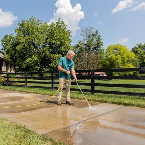 Kärcher Concrete & Driveway Pressure Washer Cleaner, Cleans Concrete, Brick, Mansory, and Stone Areas, Highly Concentrated, Makes up to 36 gal of Cleaner, Residue Free