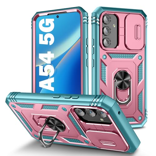 Coque Samsung Galaxy A54 5G rigide intégrale rose vert antichoc 6,4 pouces