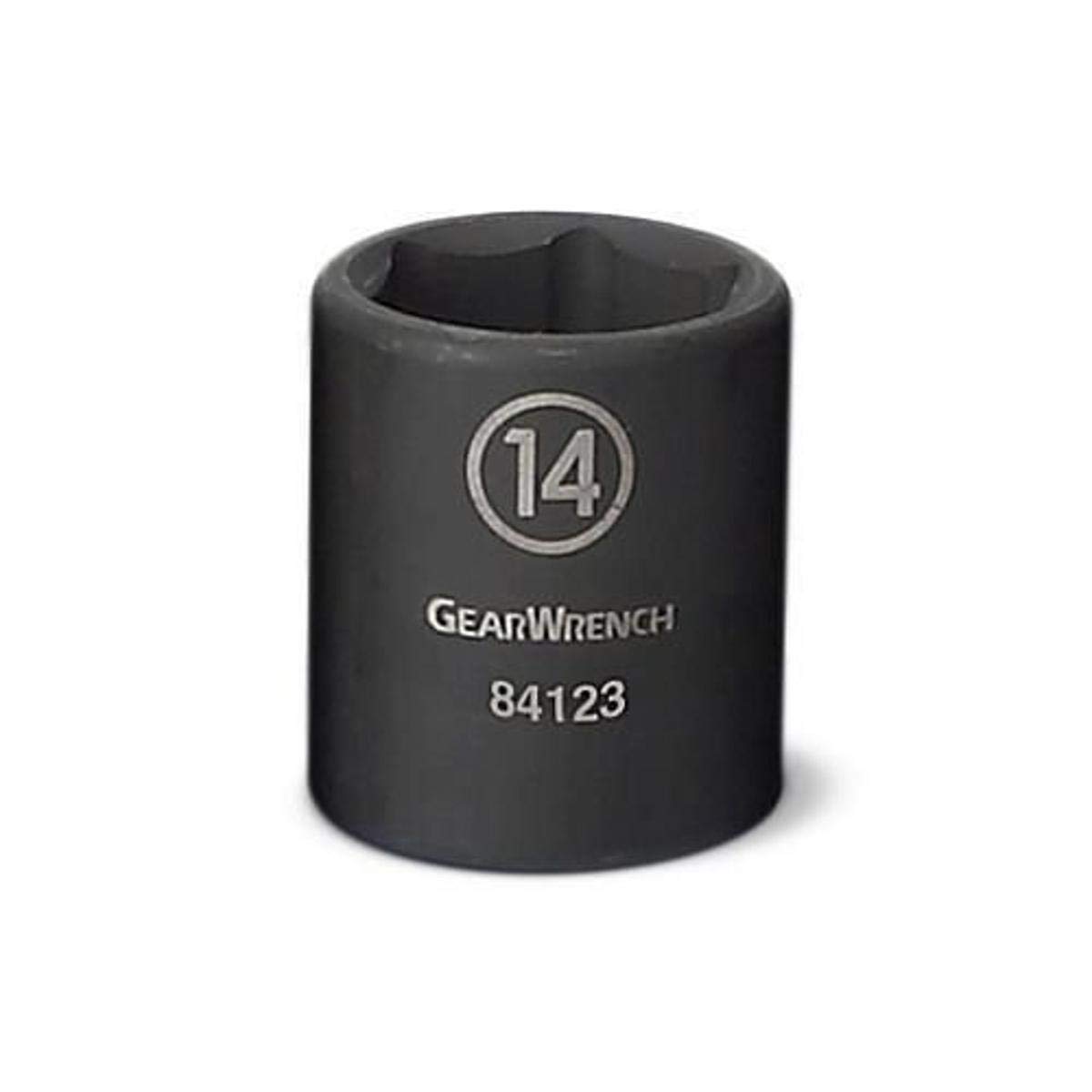 GEARWRENCH 1/4" Drive Standard Impact Metric Socket 8mm, 6 Point - 84117