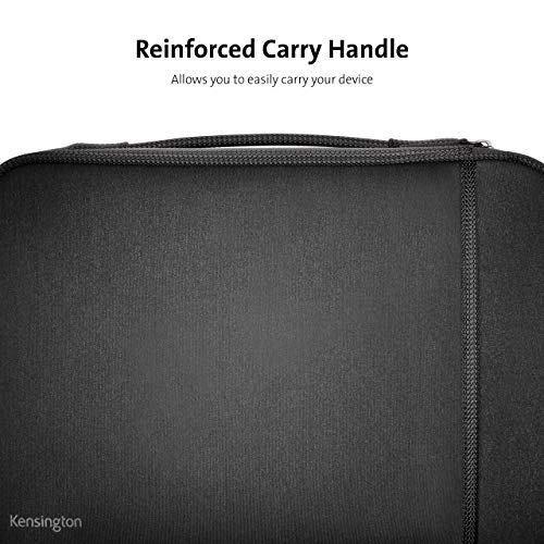 Kensington Capa universal para Chromebook/laptop com alça de 29 cm, Preto, 11