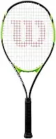 Wilson Raquete de tênis, Advantage Xl, unissex, jogadores iniciantes e intermediários, tamanho de aderência L3, preto/verde, Wrt30140u3