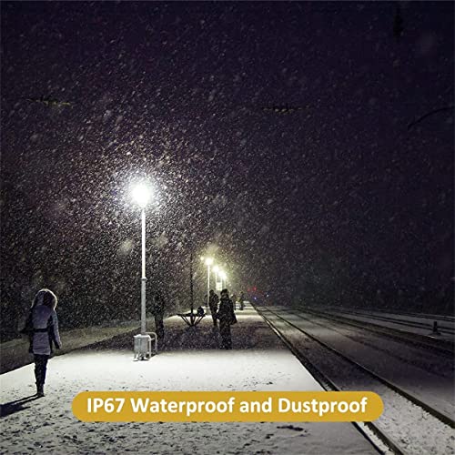 Projecteur LED de sécurité d'extérieur étanche IP67 80W avec télécommande pour jardin - 7