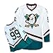 Yajun Adam Banks #99 Mighty Ducks Película Camisetas Hockey Jersey sobre Hielo NHL Hombre Ropa Respirable T-Shirt de Manga Larga,M