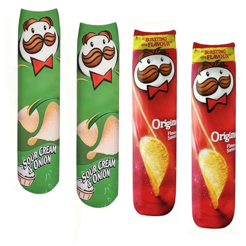 ACTOYS Calcetines Divertidos Unisex de Moda Para Hombres, Mujer