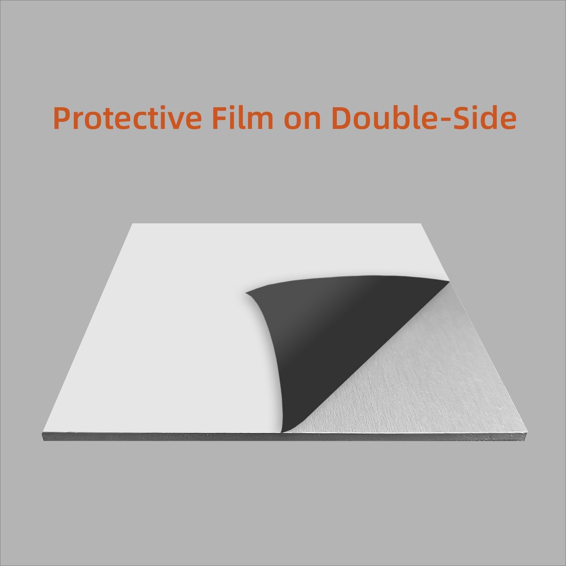 2 Pièces Plaque en Aluminium 20cm x 20cm x 4mm, Feuille 6061 T6, Épaisseur 4mm, Carré Pour DIY Artisanat