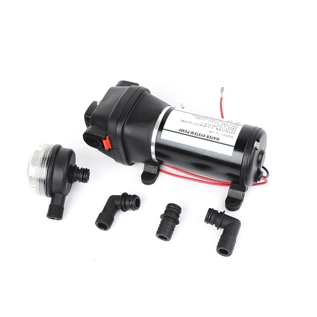 Pompy wodne, części i akcesoria FL-40 12 V/24 V Mini DC pompa wodna, 25 m elektryczna pompa o niskim ciśnieniu (24 V)