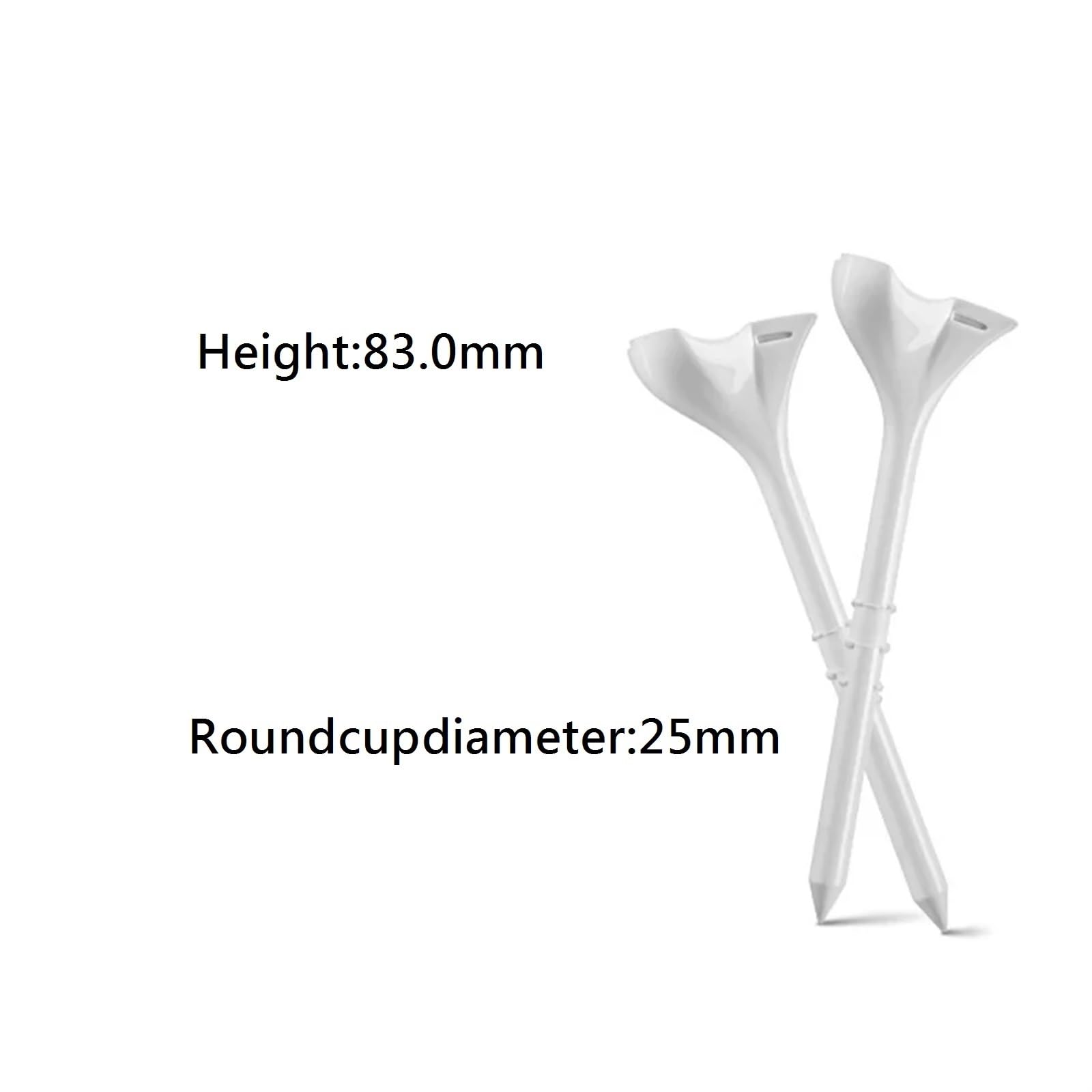 Golf Tee 20 stücke Golf-Tee-Halter Schräge Einfügung Golf Nagel Ball Tee Unterstützung Wiederverwendbare Keine-Widerstand for Golfer Praxis Zubehör FüR Einen Idealen Abschlag