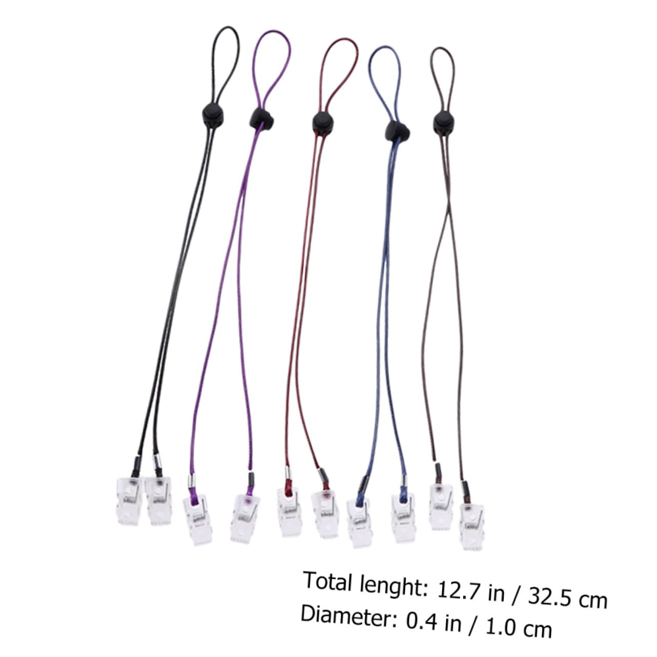 HEALEEP 10 Pack Napkin Clips Napkin Holder Clip Bib Holder Clip Adjustable Paper Napkin Holder Waterproof Bib